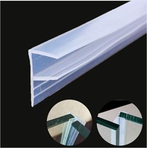 Frameless Glass Door/Window Sweep To Stop Shower Water Leaks, 1/4&quot;(6Mm) Glass - £31.07 GBP