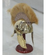 NauticalMart Attic Brass Greek Armor Helmet With Plume - $180.00