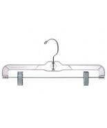 14"  Clear Plastic Pan/Skirt Hanger (pack of 12) - $26.42