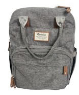 Ruvalino Gray Brown Multifunction Travel Maternity Back Pack Diaper Bag ... - $34.30 CAD