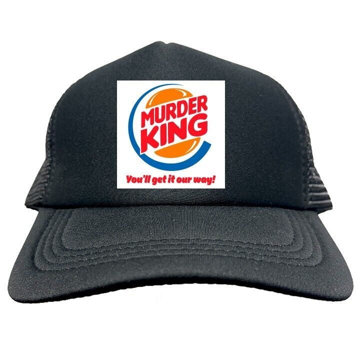 MURDER KING FUNNY Trucker Hat Cap Foam Baseball HF0210 - $19.99