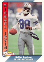 1991 Pacific #97 Michael Irvin Dallas Cowboys  - £0.75 GBP