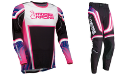 New Moose Racing Agroid Black Pink Purple Dirt Bike Adult MX Riding Gear - £153.36 GBP+