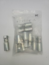 Titan 06 HC21 Female Swivel Hose Fittings Silver Stainless Steel Lot Of 10 - $49.45