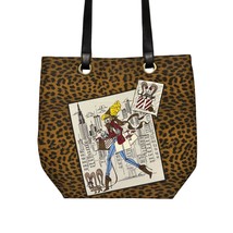 Chico&#39;s Chicos Leopard Tote Shopper Bag Jackie B Jewel Limited Edition NWT - $49.00