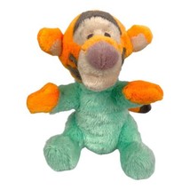 Disney Parks Baby Tigger Plush Rattle Chime 9&quot; Stuffed Animal Toy Sewn Eyes - £15.54 GBP