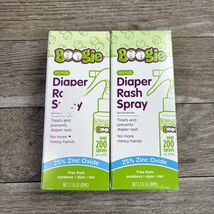 2PK - Boogie Bottoms Diaper Rash Spray 1.7 Fl Oz ,25% Zinc Oxide Sealed - $19.29 CAD