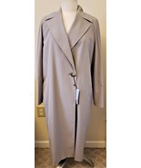 Women&#39;s Coat Cinzia Rocca Collection Size 10 Gray Made in Italy - £156.92 GBP