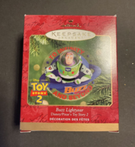 Hallmark Keepsake Ornament 2000 BUZZ LIGHTYEAR Toy Story 2 Disney Pixar - £10.87 GBP
