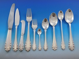Lily of the Valley by Georg Jensen Sterling Silver Flatware Set Service 66 pcs - £8,283.54 GBP