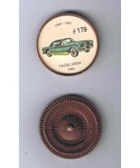 Jello Hostess Cars Coin 1960s Premium - Facel-Vega 1960 #179 - £1.72 GBP