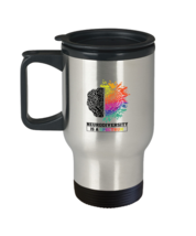 Coffee Travel Mug Brain Neurodiversity Autism  - £11.55 GBP