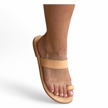 Leather handmade sandals classic for women - $60.39+
