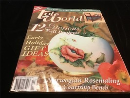 Tole World Magazine October 2000 12 Glorious Fall Projects, Holiday Gift Ideas - £7.99 GBP