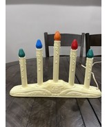 Vintage Christmas Candolier Candelabra Window Drip Candles 5 lights  Tested - $33.76 CAD