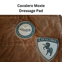 Cavalero Moxie Dressage Saddle Pad Brown Horse Size USED image 3