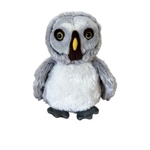 Ganz Webkinz Owl Gray Plush Stuffed Toys Animals Soft And Fluffy Collectibles - £7.89 GBP