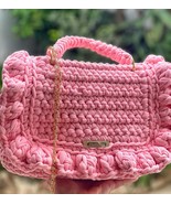Bag/Handmade Bag/Hand Woven Bag/Crochet Bag/Knitted Bag/White Bag/Black Bag/Desi - $90.00