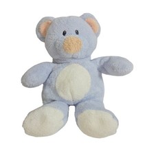 TY Pluffies Plush Baby Bear Blue Stuffed Animal Tylux 2006 9" - $14.68