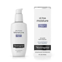 Neutrogena Oil Free SENSITIVE SKIN Daily Facial Moisturizer Ultra Gentle 4 oz - £38.71 GBP