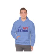 4th Of July Oh My Stars Custom Pullover Hoodie - £24.38 GBP+