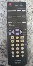 Hitachi Remote Control CLU-850GR Genius VCR TV Replacement Tested Working - $13.81