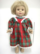 Baby So Beautiful BSB Doll in Red and Green Plaid Christmas Dress or Nightgown - £11.20 GBP
