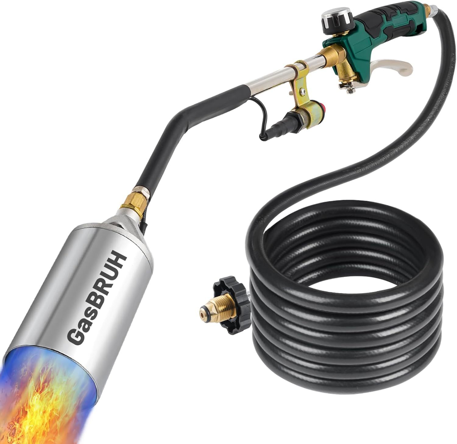Propane Torch Burner Weed Torch,1,200,000 Btu Heavy Duty Blow Torch With... - $51.97