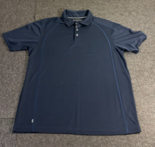 Tommy Bahama Polo Shirt Men&#39;s XL X-Large Blue Golf Casual Short Sleeve - $14.79