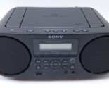 Sony ZS-RS60BT Boombox W/CD, Bluetooth, NFC, AM/FM, USB, Headphone/Line-... - $65.15