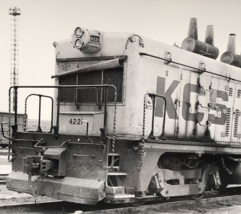 Kansas City Southern KCS #4221 NW2 Electromotive Train Photo Missouri 1984 - £7.49 GBP