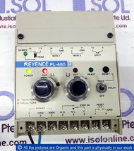 Keyence PL-465 H Sensor Head Monitor Amplifier Module Keyence Corporation Japan - $344.52