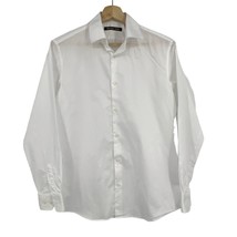 Michael Kors Dress Shirt 18 Big Boys Classic Fit Stretch white button up youth - £15.31 GBP