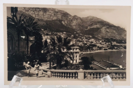 1950&#39;s CAP RPPC France Monte Carlo Entrée des Terrasses du Casino Photo Postcard - £7.47 GBP