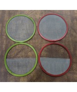 Set of 4 5 1/8&quot; Stainless Steel Wire Diffusion Single Double Full Half S... - €24,54 EUR