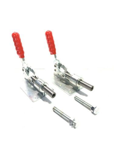 QTY-2 Straight Line 400 lbs flange base work holding Push-Pull Toggle Clamp - $27.50