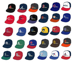 SALES ~30 SETS BaseBall Cap Counted Cross Stitch PATTERN - $49.45