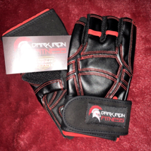 Dark Iron Fitness Work Out Gloves for Weight Lifting Weightlifting Gym Glove - £14.90 GBP