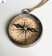 NauticalMart Brass Compass For I Know the plane I Have you Engraved Comp... - £38.90 GBP