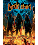 DESTRUCTION Thrash Anthems II FLAG CLOTH POSTER BANNER CD THRASH METAL - £14.95 GBP