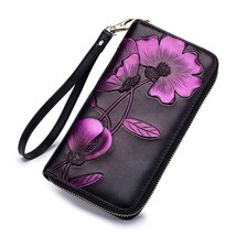 Zency Soft Leather Wallets Colorful Long Large Capacity Female Purses Multifunct - £82.26 GBP