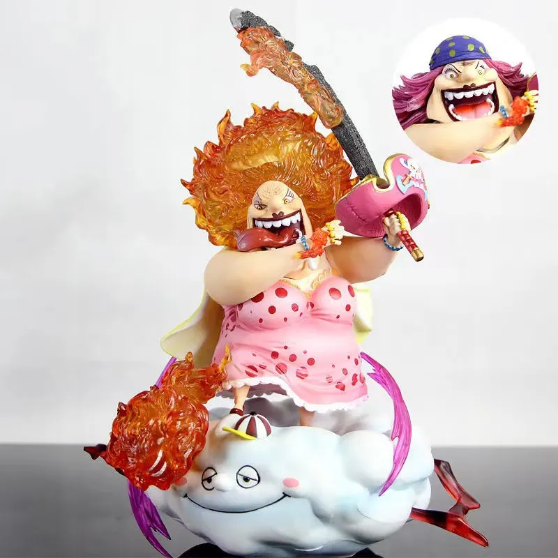 One Piece Figure 28CM GK Big Mom Charlotte Linlin Anime Figure Four Emperors - £61.33 GBP