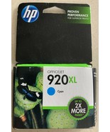 HP #920XL Cyan Ink Cartridge CD972AN GENUINE NEW - £7.89 GBP