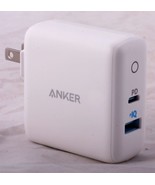 Anker PowerPort PD 2 Dual-Port Wall Charger USB-C USB-A model A2625 - £13.20 GBP