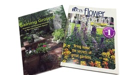 HGTV Flower Gardening &amp; Gaining Ground Landscaping Books - $14.40