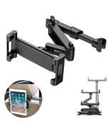Extendable Car Back Seat Headrest Long Mount Universal Holder Tablet Rotate - $209.43 MXN