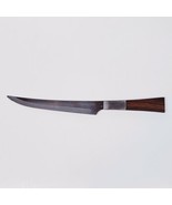 Vintage MCM 12.5&quot; Serrated Carving Knife Bob Erath Hunting Fishing Co  S... - $304.99 MXN