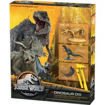 Jurassic World: Dinosaur Dig  Triceratops, Giganotosaurus &amp; Velocirapto... - $16.64