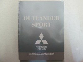2014 Mitsubishi Outlander Sport Electrical Supplement Manual FACTORY OEM *** - £27.42 GBP