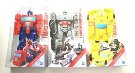 Transformers Titan Changers Optimus/Megatron/Bumblebee Action Figures Lot of 3 - $79.20